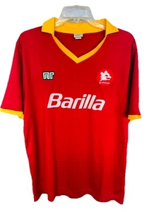 1987-88 AS ROMA Home S/2XNo.7 SERIE A jersey Sz XXL - Picture 1 of 9