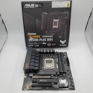ASUS TUF GAMING B650M-PLUS WIFI AM5 (LGA 1718) mATX motherboard -NOT WORKING- - Afbeelding 1 van 7