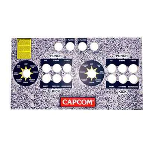 Cubierta de control CPO de repuesto Skinned Street Fighter para Arcade1Up Legacy - Imagen 1 de 6