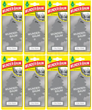 8 x WUNDER BAUM CITY STYLE Car Scents Hanging Little Trees Air Freshener