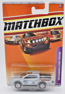 Matchbox Superfast Mitsubishi L200 Warrior blue. MBX 77/ 2010. int. long card