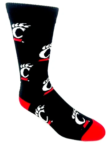 Cincinnati Bearcats Dress Crew Socks Cover