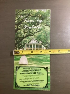 Vintage Touren von Isabelle Prospekt Plantage New Orleans Louisiana B46 - Bild 1 von 9