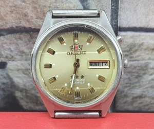 Orient 3 Stars Automatic 21 jewels  L469-D12 Vintage Original Japan Watch - Picture 1 of 12