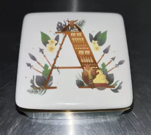Disney Parks A is for Adventureland ABC Collection Trinket Box Tiki Dole Whip ! - Picture 1 of 6