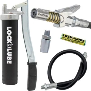 LockNLube Includes Our Patented Grease Coupler 20" Hose and in-line Hose Swivel. - Picture 1 of 5