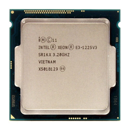 Intel Xeon E3-1225 v3 3.2GHz 8M Socket 1150 Quad-Core CPU Processor（SR1KX） - Image 1 of 1