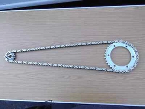 Lexmoto LXR 125 SE MITT UPGRADE HEAVY DUTY GOLD FACE Chain & Sprocket Set EURO 4 - Picture 1 of 11