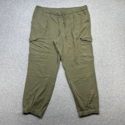 Tommy Hilfiger 慢跑鞋大号绿色工装宽松实用休闲舒适运动服 — 第 1/4 张图片