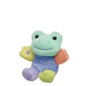 Build-A-Bear Mini Beans® Hoppy Colors Frog Easter Stuffed Animal Ltd Ed EASTER - Picture 1 of 4