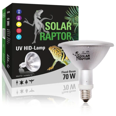 Solar Raptor HID-Lamp - SolarRaptor UV Terrarienlampe - Flood - Watt: 70w