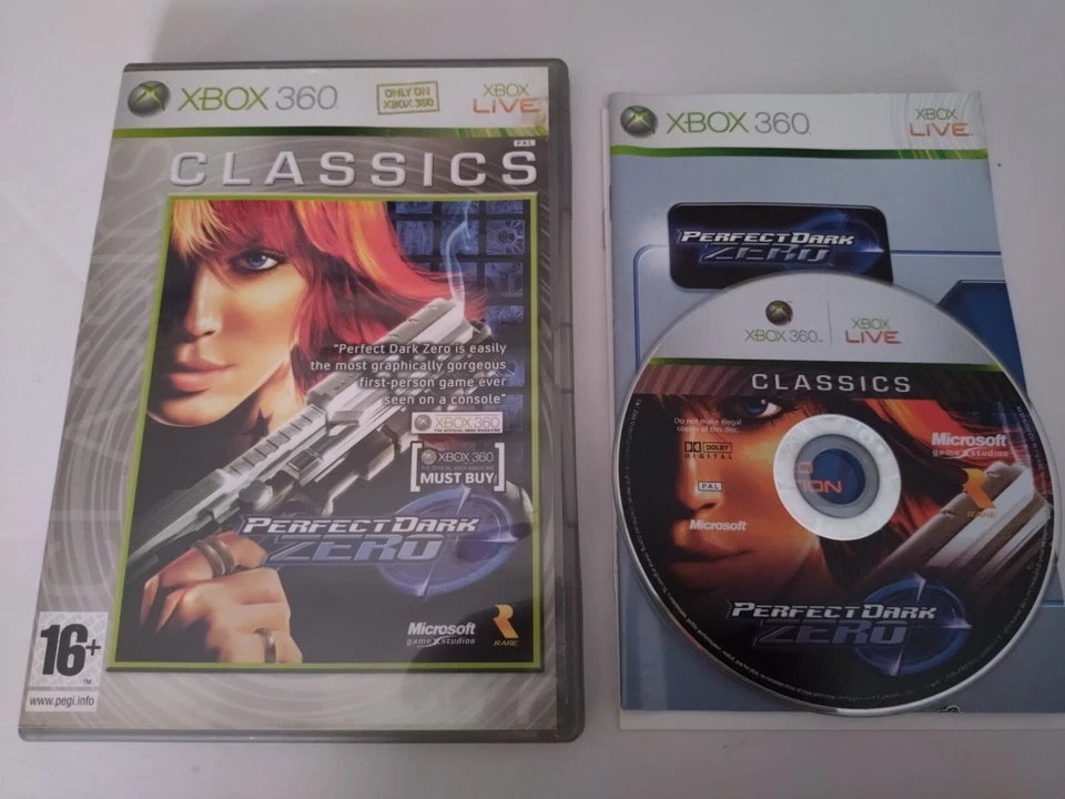 Perfect Dark Zero | Microsoft Xbox 360 (excellent condition disc) - Image 1 of 1