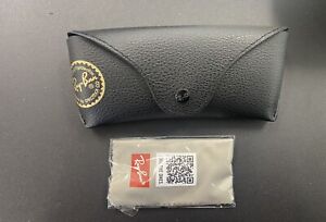 Ray-Ban Leather Case with Booklet and Cleaning Cloth - B00R6X36GE
