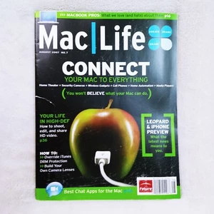 Mac Life Magazine #7 August 2007 Connect Your Mac To Everything - Picture 1 of 5