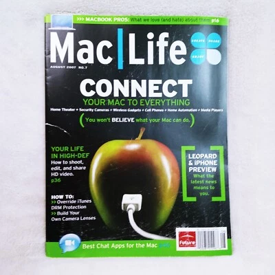 Mac Life Magazine #7 August 2007 Connect Your Mac To Everything - Image 1 of 4