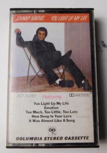 Johnny Mathis~You Light Up My Life 1978 Columbia JCT 35259 Cassette Tape VG+/VG+ - Picture 1 of 4