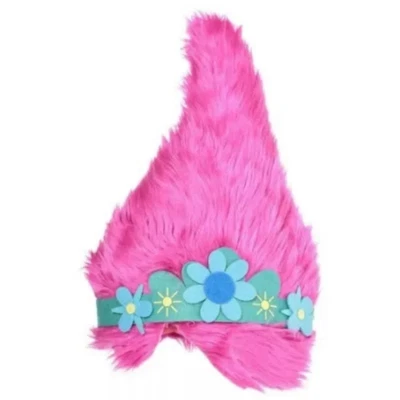 Kids Girl's-Poppy Hat Trolls World Tour Halloween Costume/Dress up NWT - Image 1 of 2