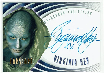 Farscape Season Two 2 Auto Autograph Card A7 Virginia Hey as P'au Zotoh Zhaan - Image 1 of 2