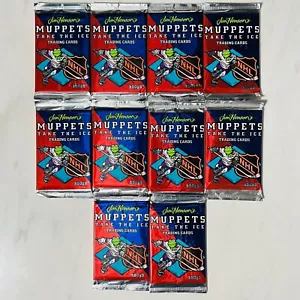 10 neue Packungen - 1994 Jim Henson's Muppets NHL Trading Cards Pack versiegelt ungeöffnet - Bild 1 von 3