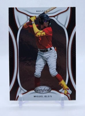 2023 Panini Chronicles Baseball MIGUEL BLEIS Certified RED SOX #44 - Image 1 of 2