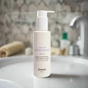 Juuce Curls to Straight Cream Straightener Transform Frizzy Hair . - Picture 1 of 5