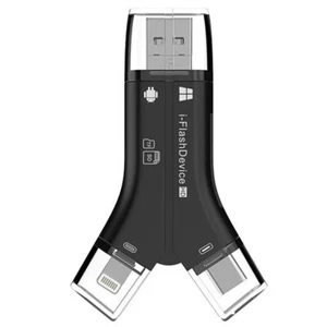 AU 4 in1 Micro SD Card Reader Trail Camera Viewer for iPhone iPad Android Mac PC - Picture 1 of 12