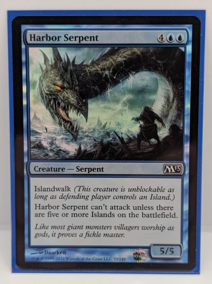 Harbor Serpent Magic 2013 (M13) Foil Common NM - Image 1 of 1