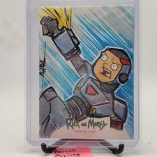 2018 Cryptozoic Rick & Morty Season 2 Sketch Card Purge Morty 1/1 Barush Merling