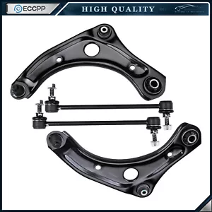Front Control Arm and Ball Joint Sway Bar End Links For 2012-2019 Nissan Versa - Picture 1 of 11