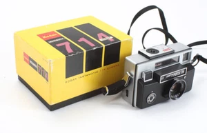 KODAK INSTAMATIC 714, EN CAJA, CORROSIÓN DE BATERÍA, MEDIDOR SIN PROBAR, TAL CUAL/CKS/200061 - Imagen 1 de 3