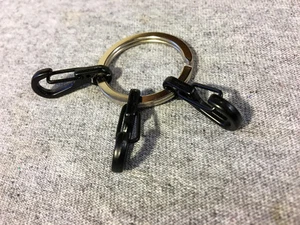 EE. UU. Vendedor 3 Piezas SF EDC Clip Snap Gancho Llavero con Llavero Liberación Rápida  - Imagen 1 de 9