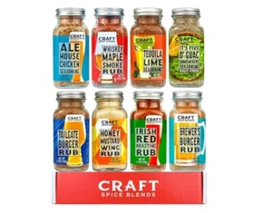 Craft Spice Blends Small Batch Flavor On Tap 8 Custom Spice Flavor Pack - Picture 1 of 3