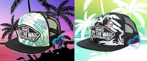 New Vans Van Doren Floral Snapback Trucker Cap Hat - Picture 1 of 7
