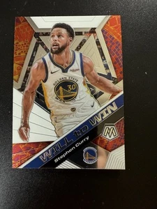 2019-20 Panini Mosaic - Will to Win #14 Stephen Curry - Picture 1 of 2