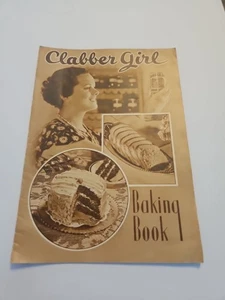 c1940s Clabber Girl Baking Book Recipes Advertising Booklet Vintage Powder 1J - Picture 1 of 2