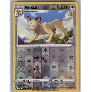 Persian Reverse Holo Uncommon SWSH08: Fusion Strike 200/264 NM - Picture 1 of 2