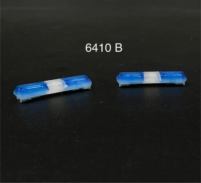 2 Pack 1/64 Blue Code 3 MX7000 Lightbar Greenlight Fire EMS Paramedic Ambulance - Image 1 of 4