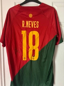 Ruben Neves Signed Portugal Shirt With COA - Picture 1 of 3