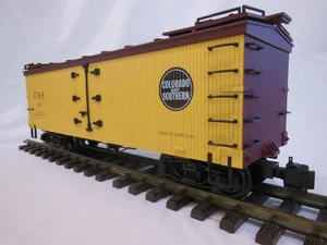 Delton C&S Box Car G Scale a - Picture 1 of 7