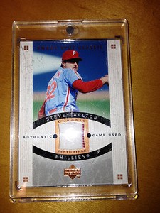 2005 Upper Deck Sweet Spot Classic Steve Carlton Jersey Card