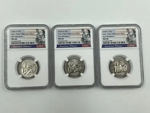 FIRST RELEASES 2024 PDS PATSY TAKEMOTO AMERICAN WOMEN P D S AWQ NGC MS66 - Picture 1 of 2