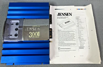 Amplificador de coche Jensen Vintage XA 2150 2 canales 300 vatios Mosfet puenteable Foto 1 de 4