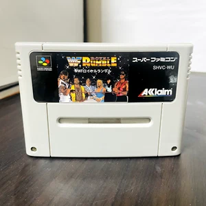WWF Royal Rumble Nintendo Super Famicom Aklaim 1993 versión japonesa - Imagen 1 de 24