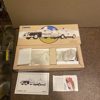 CORGI JAGUAR MKll & MINI DURHAM POLICE SET 97721 MIB 1:43 - Image 1 of 4