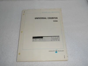 HP Hewlett Packard 5328A Universal Counter Service Manual Original - Picture 1 of 3