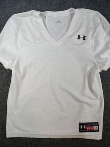 Football Jersey Under Armour Mens Short-Sleeve V-Neck LARGE L 248 - Picture 1 of 13