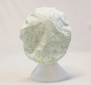 Gold Constellations Bouffant Chirurgisches Zahn Peeling Kappe Chemo Mütze - Bild 1 von 4