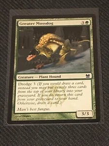 Magic the Gathering Modern Masters Greater Mossdog - Picture 1 of 2