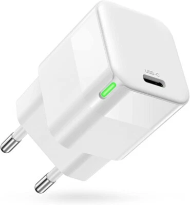 30W USB 3.1 Typ C Ladegerät Adapter für Cubot KingKong Star 2 Strom Stecker WEIß - Bild 1 von 4