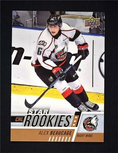 2017-18 Upper Deck UD CHL Star Rookies #317 Alex Beaucage RC SP